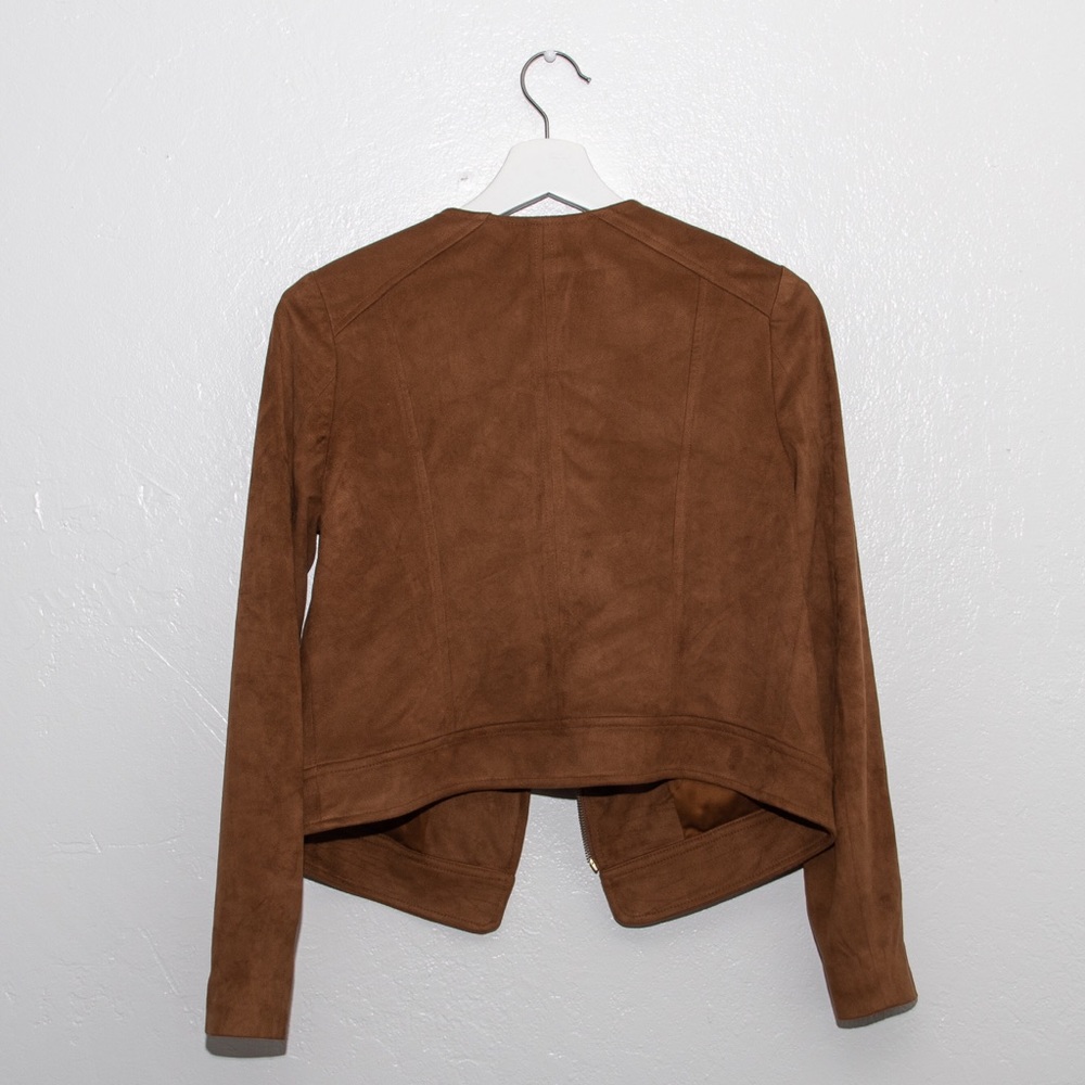 Thalia sodi faux suede moto jacket - Picture 3 of 4